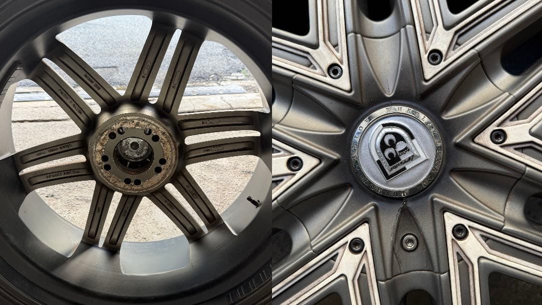 Gクラス W463a 24インチ 10J +15 130 ハブ径84 G350d