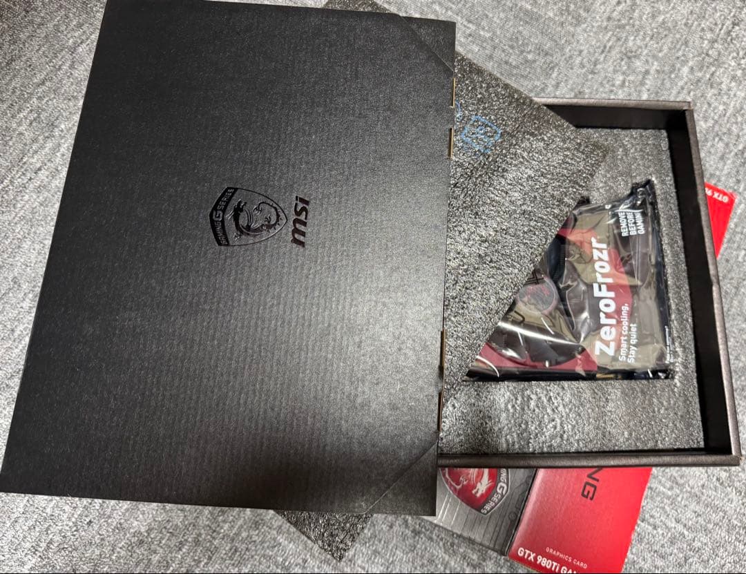 MSI GTX980Ti Gaming 6G グラフィックボード デュアルファン