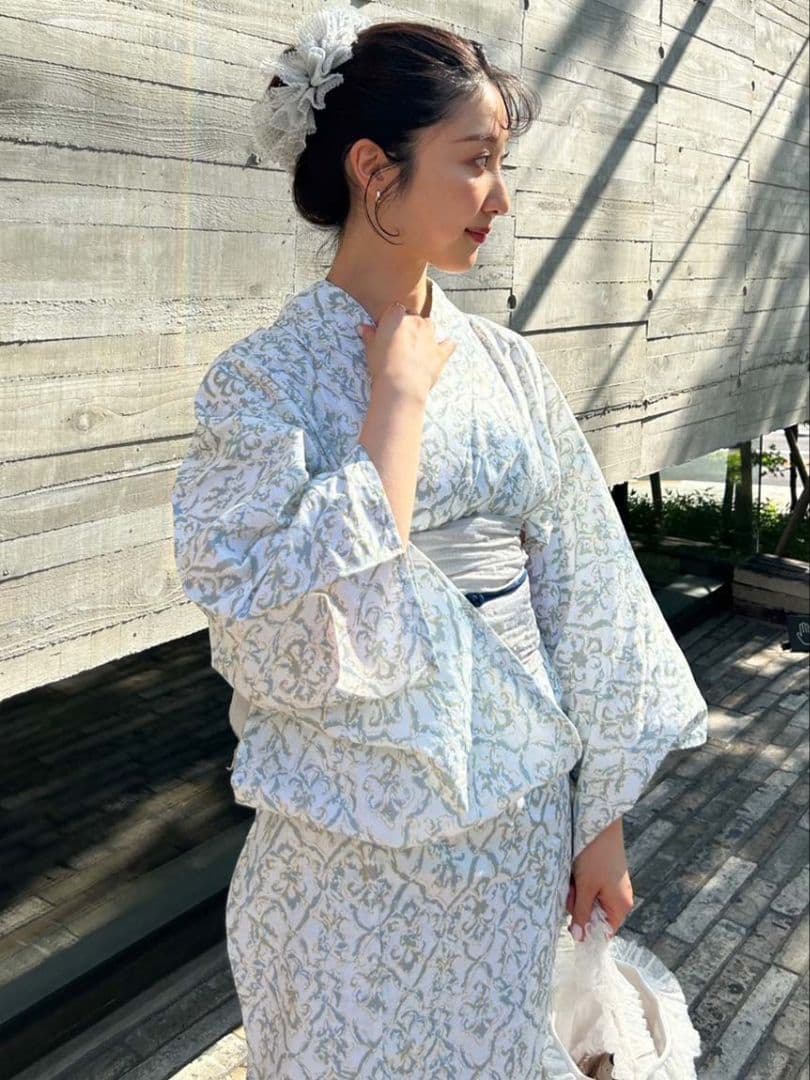 新品未開封 未使用 タグ付 LILYBROWN リリーブラウン 浴衣 帯 セット