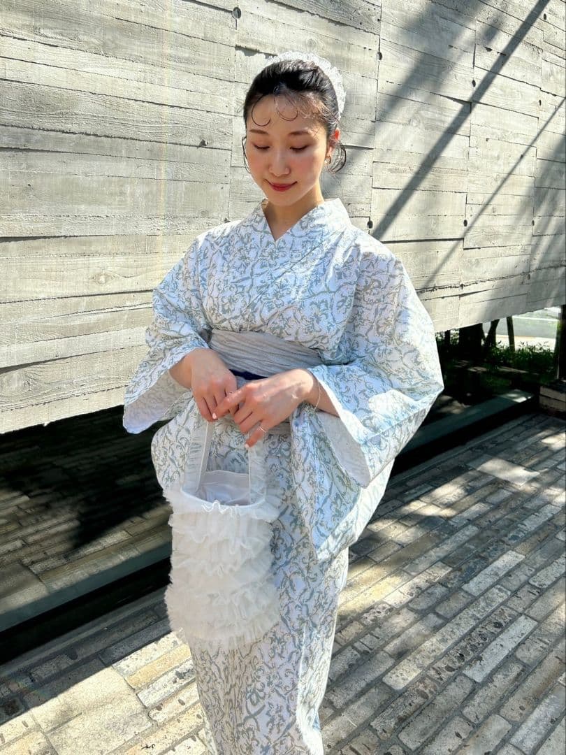 新品未開封 未使用 タグ付 LILYBROWN リリーブラウン 浴衣 帯 セット