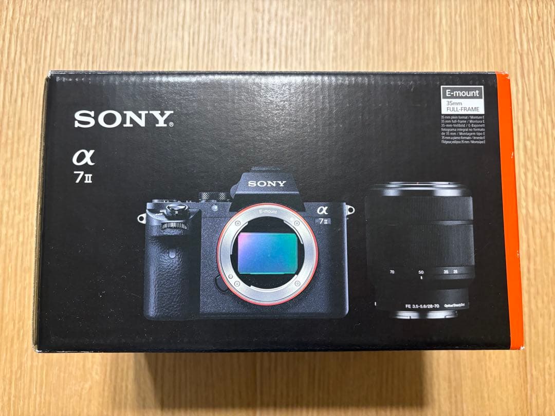 【シャッター回数9604回】SONY α7 II ミラーレス一眼カメラ 本体