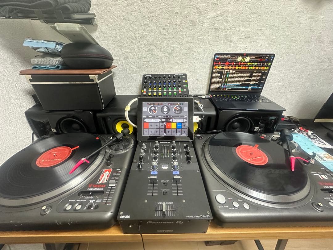 Pioneer DJ DJM-S3 ミキサー Decksaver