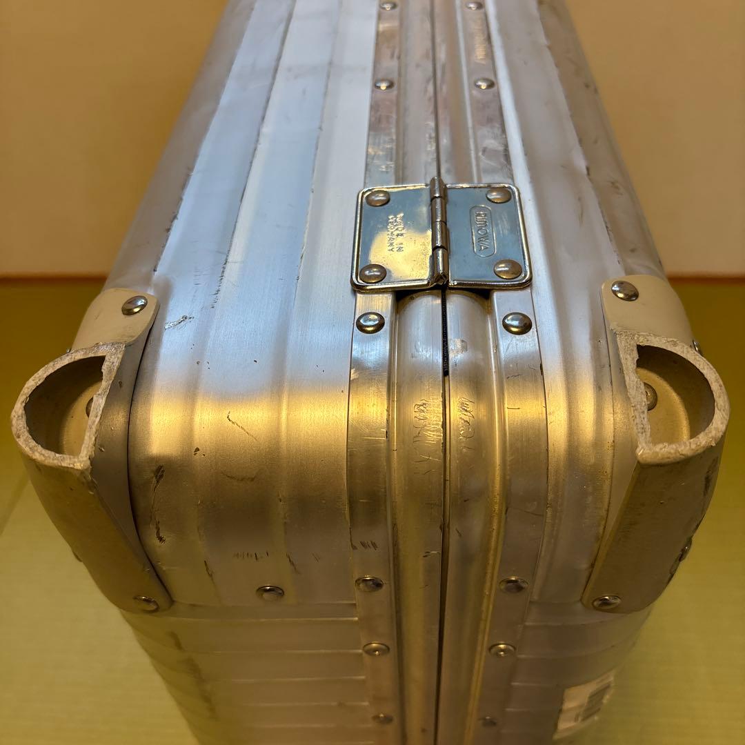 【廃盤】RIMOWA リモワ スーツケース シルバー 　トパーズ　アルミニウム