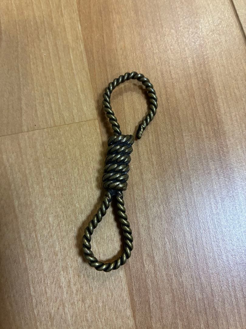 希少品　RUDEGALLERY BLACKREBEL キーホルダー　真鍮　ブラス