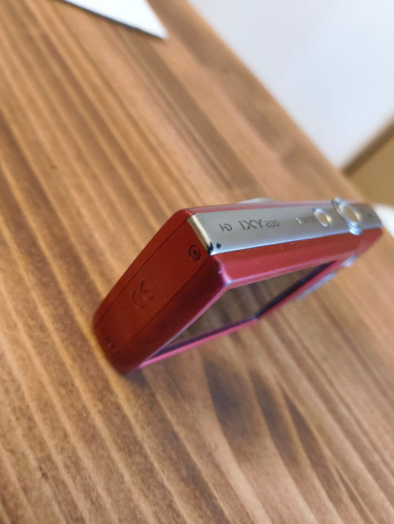 「ジャンク」Canon IXY レッド コンパクトデジタルカメラ