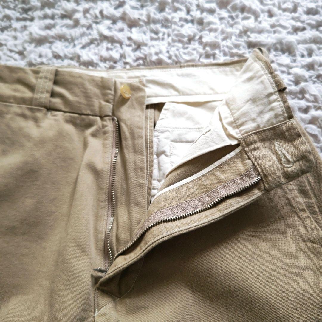 45R おこめチノのシャルロット　ワイドパンツ　ベージュ　サイズ1