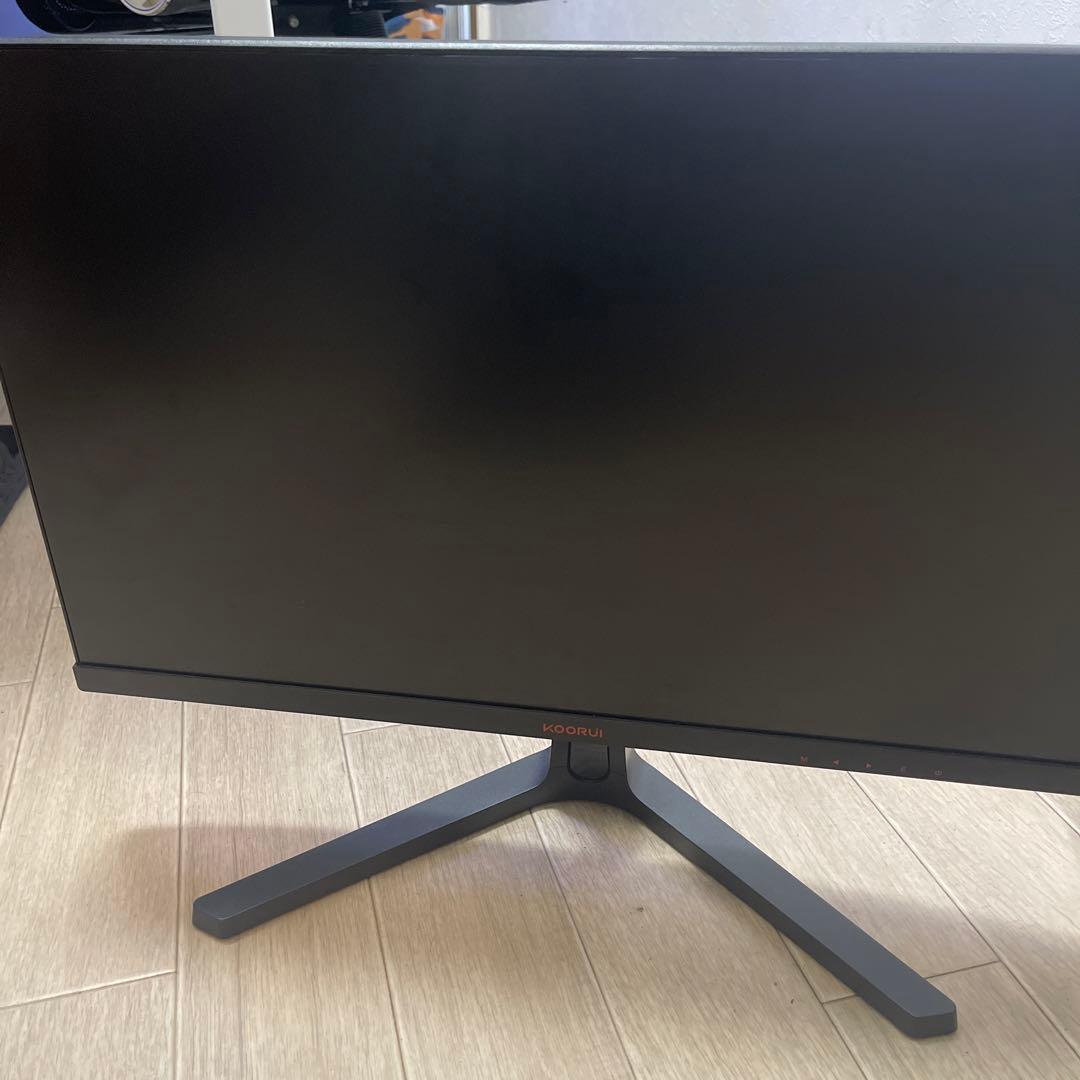 KOORUI 24E4 ジャンク品（通電OK / 映像NG）