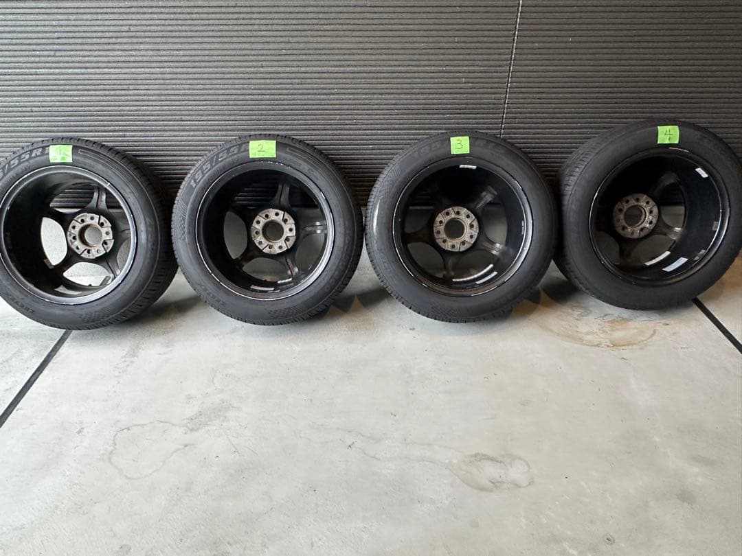 ＃８５　5ZIGEN ProRacer 15インチのホイールセット