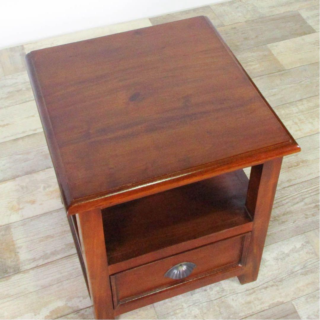 C 新品 コロニアル サイドテーブル ミニテーブル 小物入れ 収納 アジアン