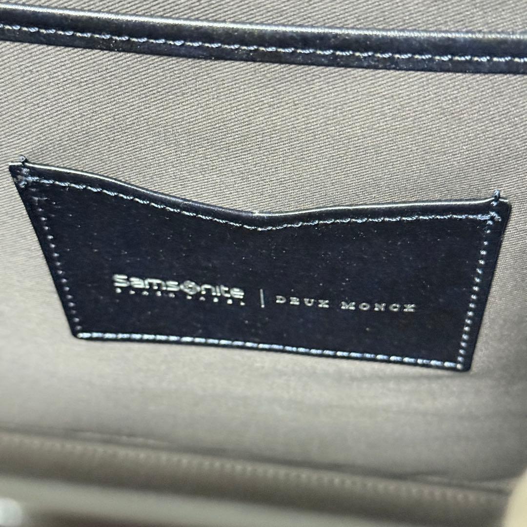 希少✨サムソナイトブラックレーベル　デュモンクス　ダレスバッグ　ブラック