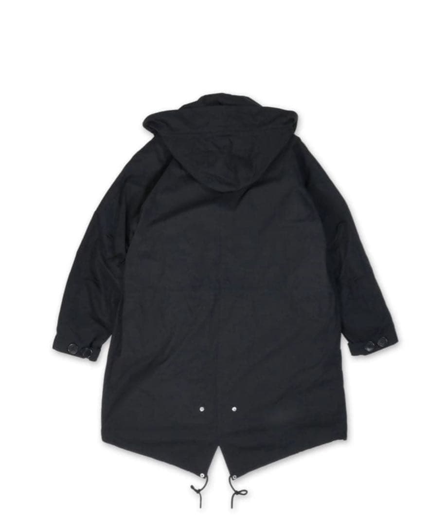 5*8様 MASSTARD M-65 FISHTAIL COAT BLACK 2