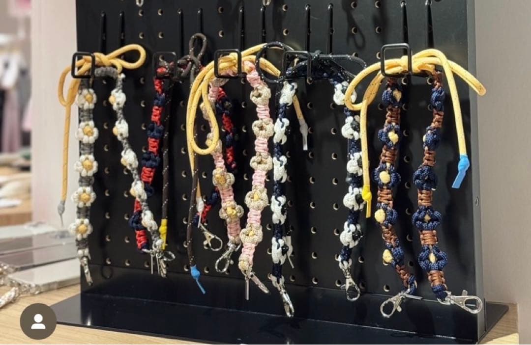 新品未使用未開封、gypsohila ジプソフィア携帯ストラップロンググレー