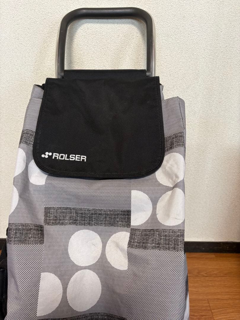 ROLSER 折りたたみキャリーカート ドット柄