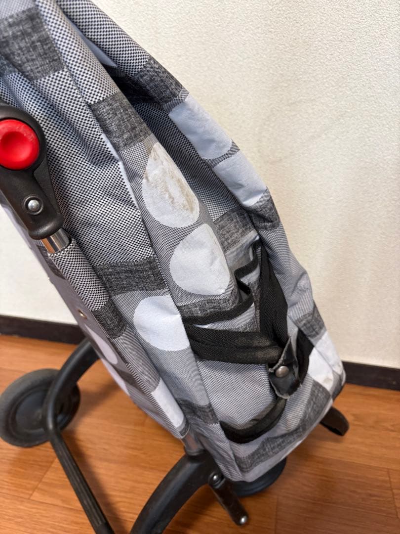 ROLSER 折りたたみキャリーカート ドット柄