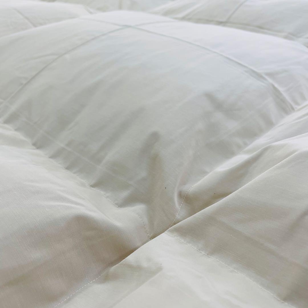 羽毛布団 キング 増量 抗菌防臭羽毛 日本製 サンドベージュ色 訳あり特別価格