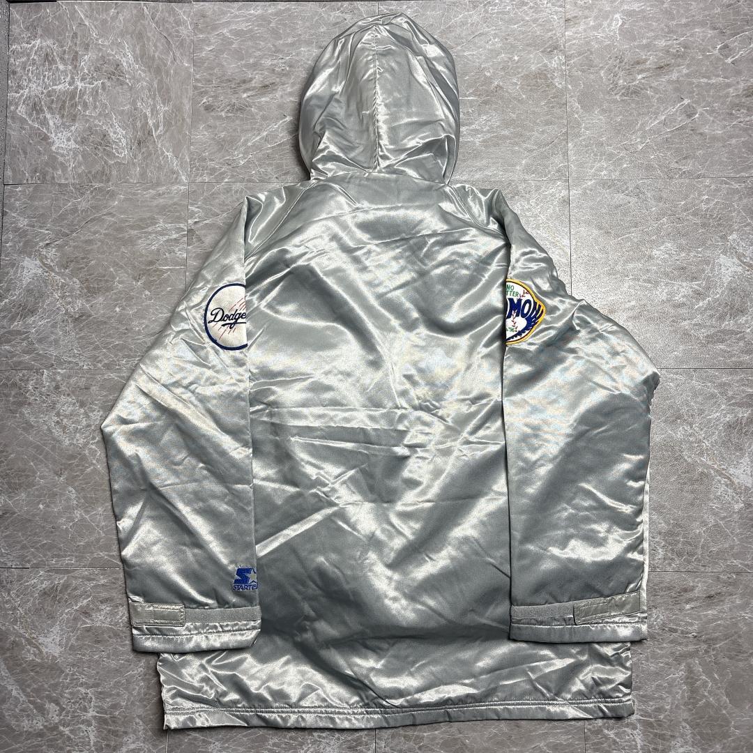 90s 希少 新品 非売品 ドジャース 2way ベンチコート M ダウンベスト