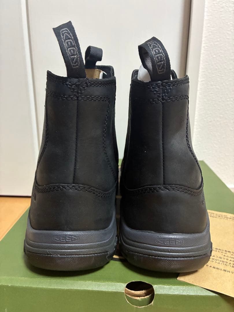 KEEN アンカレッジブーツIII サイドゴア温かいwarm本革　防水