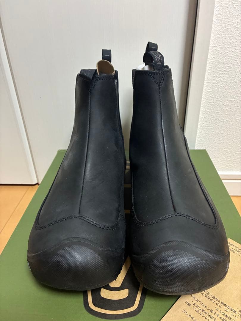 KEEN アンカレッジブーツIII サイドゴア温かいwarm本革　防水