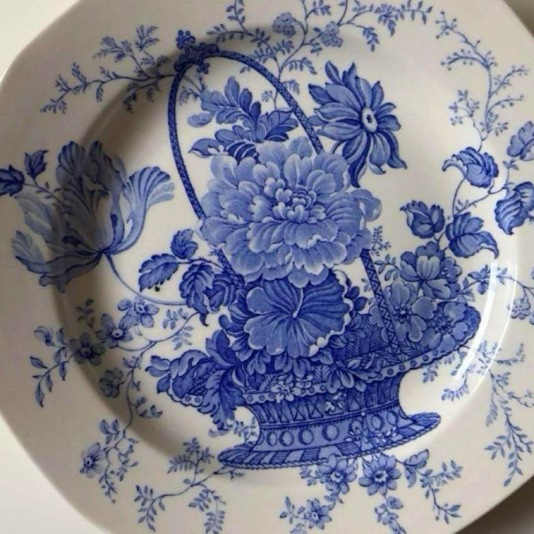 burleigh バーレイ シャーロット　プレートＳ　花柄　希少　廃盤　限定品