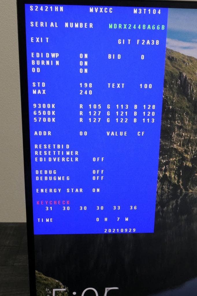 S2421HN-R 24インチワイドモニター(フルHD/IPS非光沢)