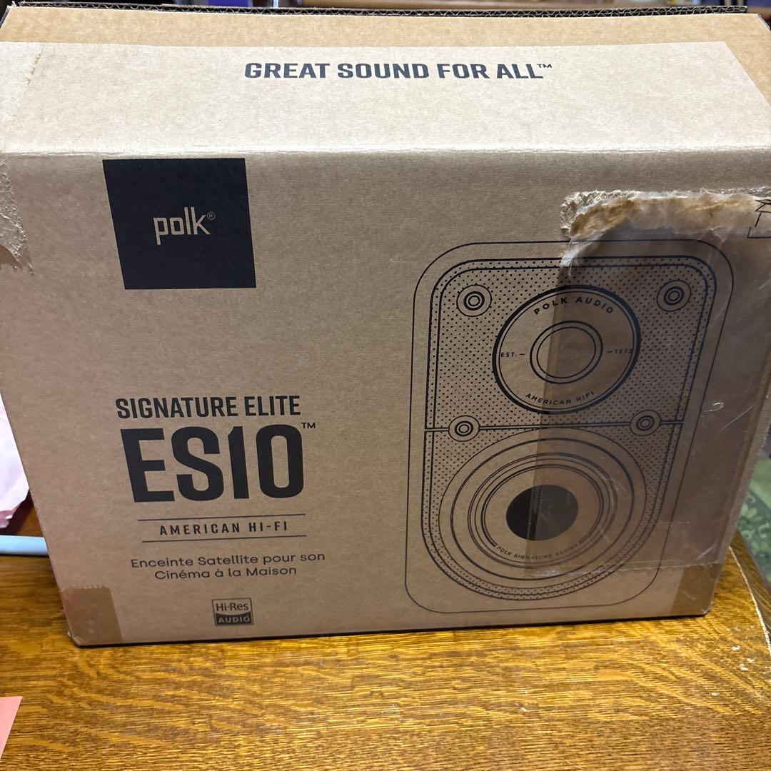 Polk Signature Elite ES10 【25年6月購入,保証書付】