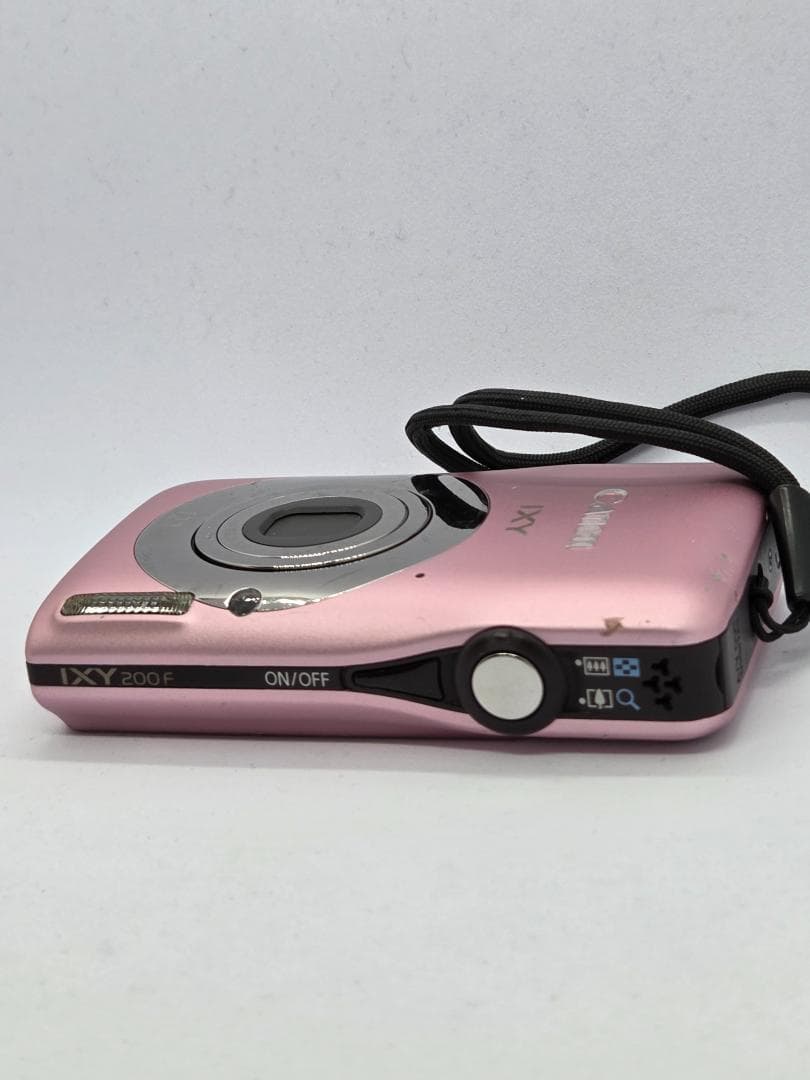 【ジャンク】キャノン Canon IXY 200F ピンク デジタルカメラ