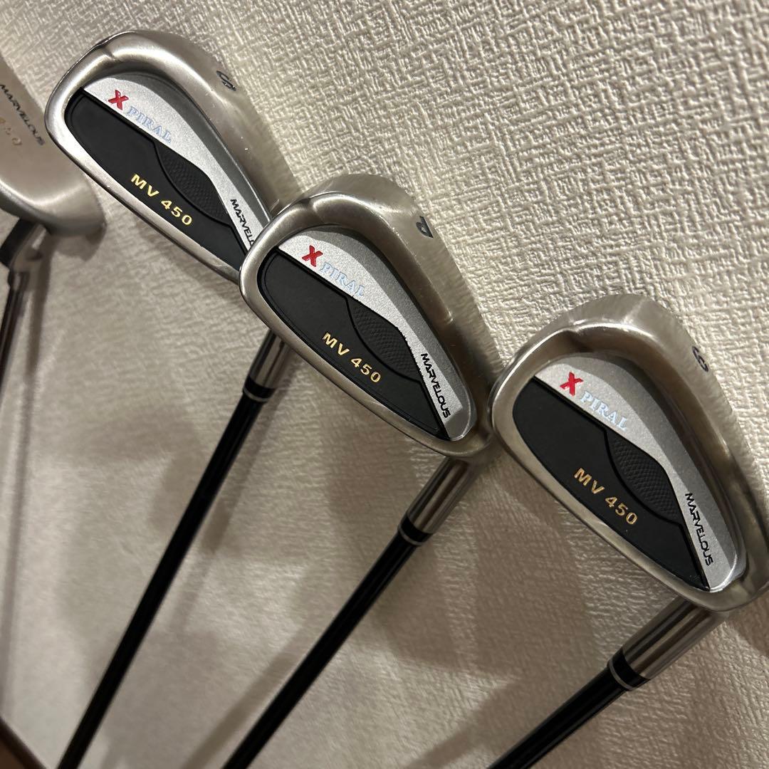MARVELOUS Xpiral メンズ R 11本　右利き　ゴルフクラブセット
