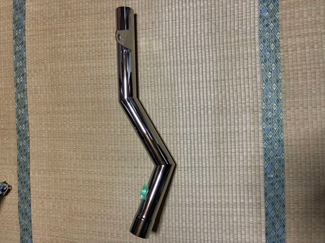 Z900RS用のメッキショート管（60φ）