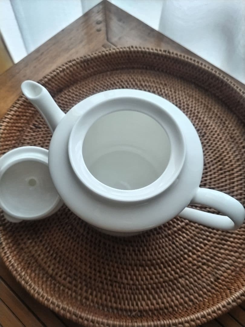 リチャード・ジノリ ティーポット　0.5リットル　ホワイト