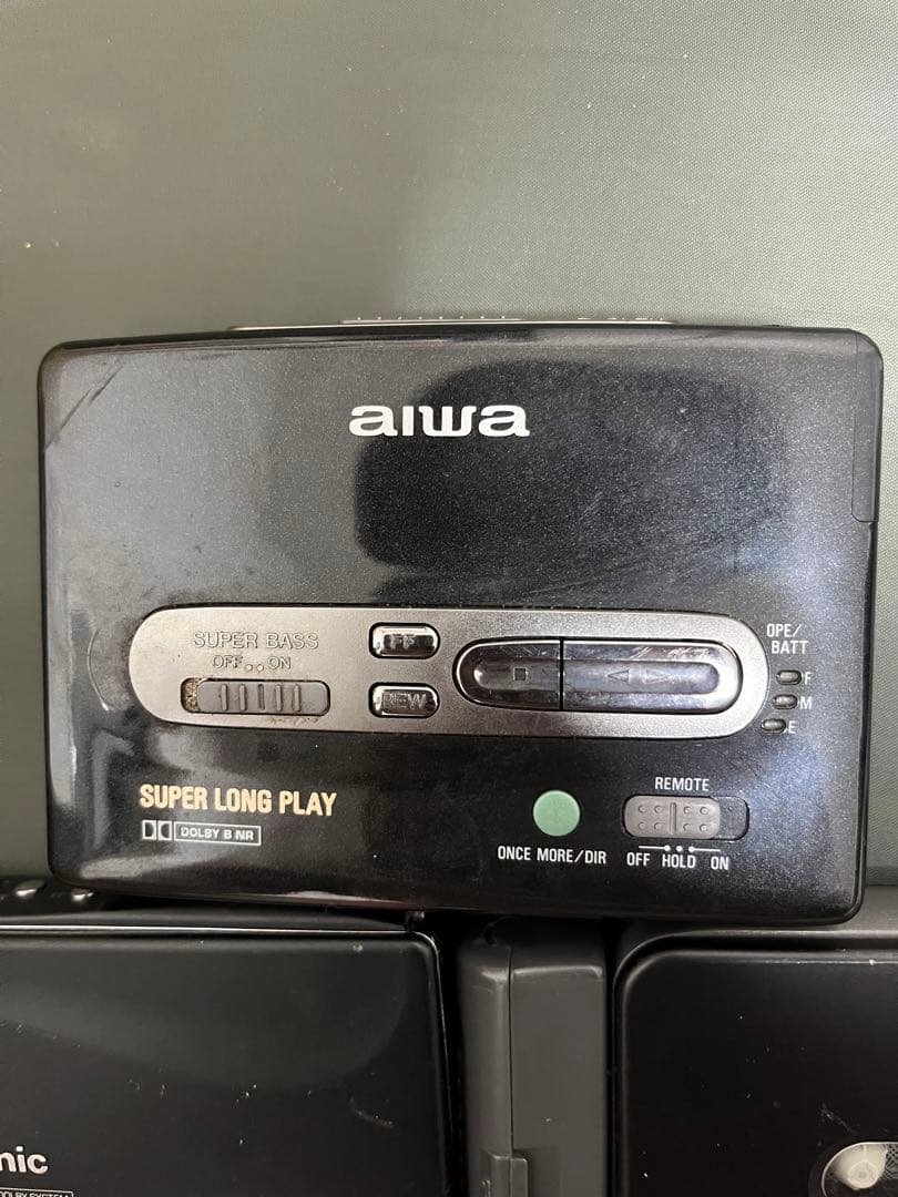 Panasonic /Aiwaカセットプレーヤー　まとめ売り5台