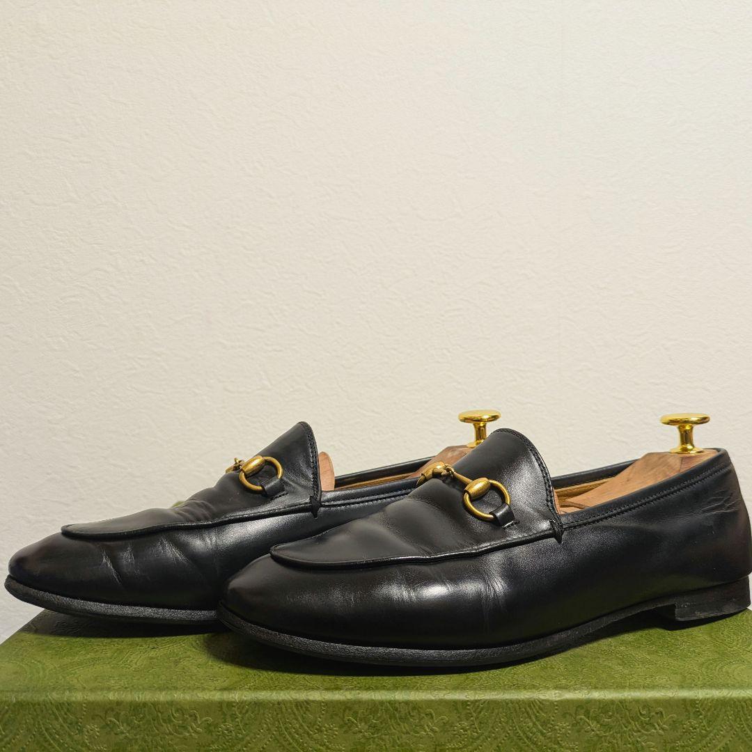 GUCCI　ホースビットローファー　ヨルダーン　黒　36　1/2