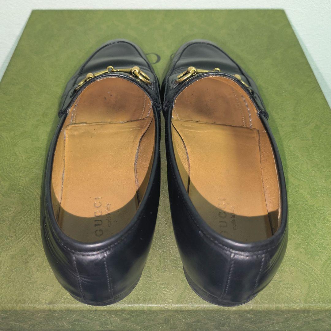 GUCCI　ホースビットローファー　ヨルダーン　黒　36　1/2