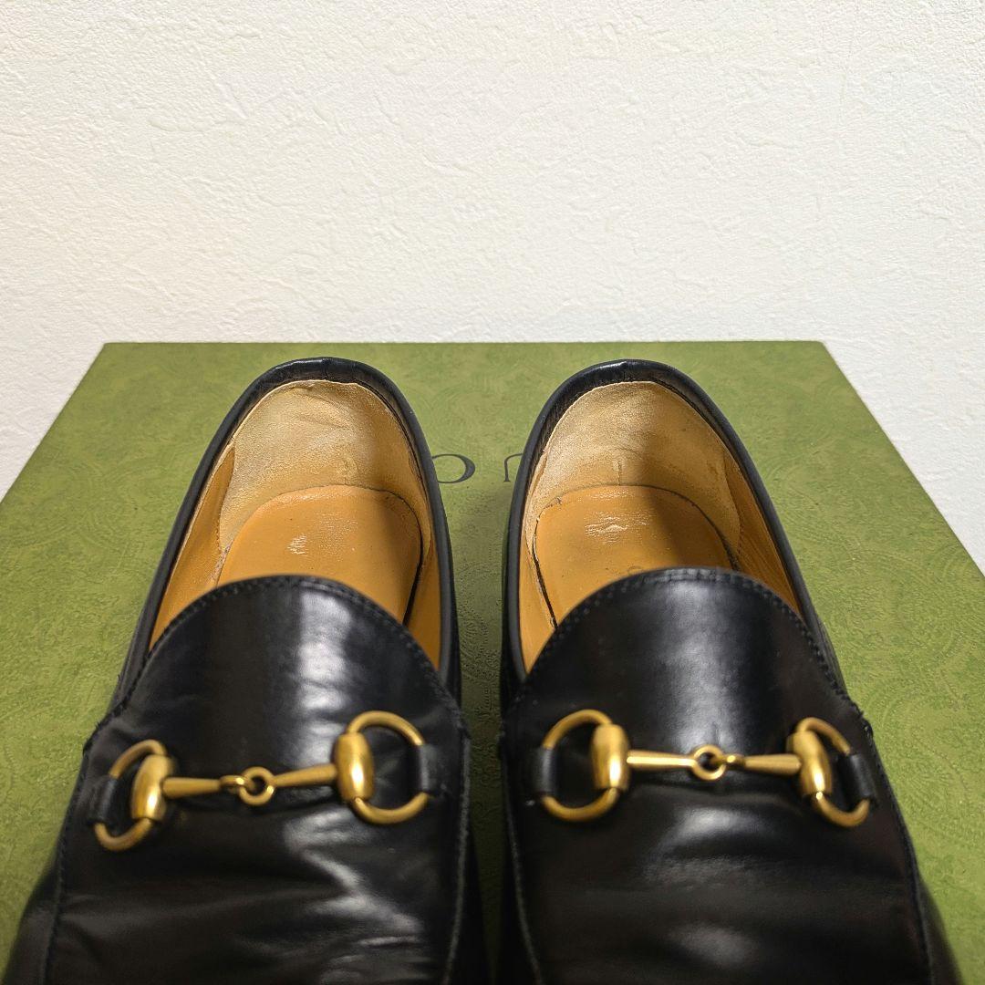 GUCCI　ホースビットローファー　ヨルダーン　黒　36　1/2