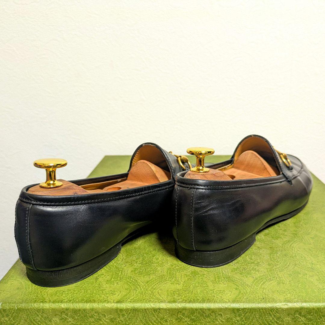 GUCCI　ホースビットローファー　ヨルダーン　黒　36　1/2