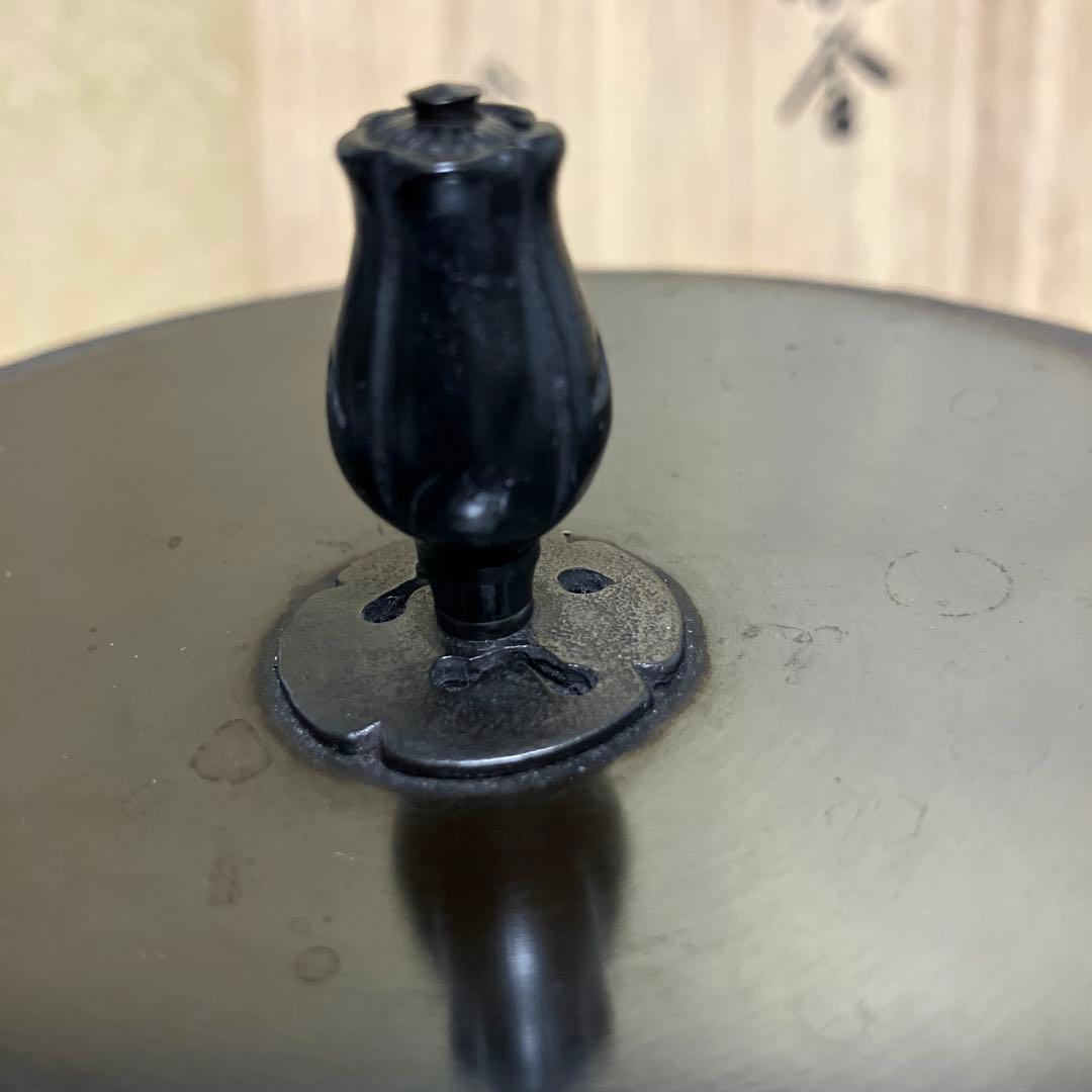 茶道具 茶釜 釜師 菊地政光 共箱