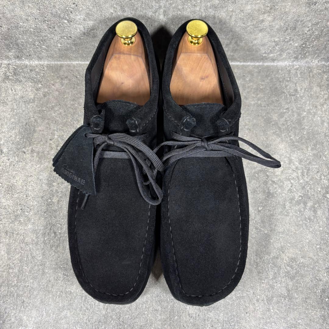 【極美品】Clarks ワラビー ゴアテックス 26.5 Vibramソール