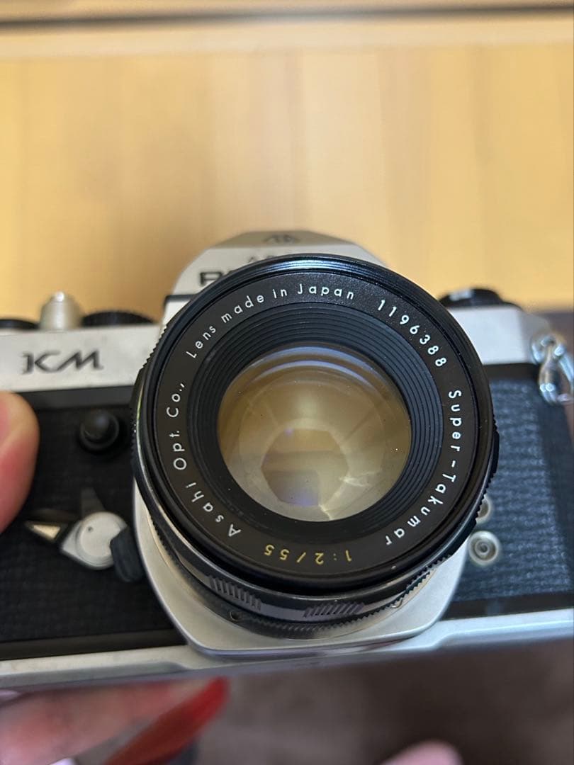 Pentax KM フィルムカメラ Super-Takumar 55mm