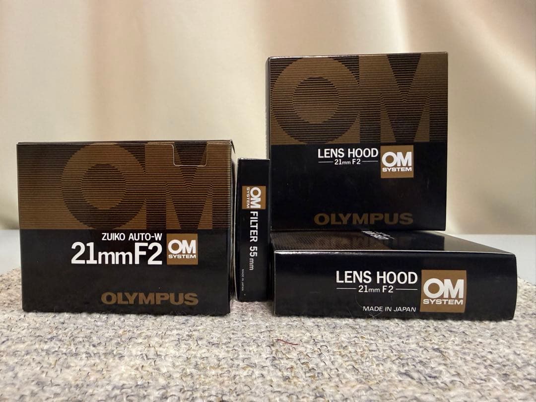 OLYMPUS オリンパス ZUIKO AUTO-W 21mm F2 箱入り新品