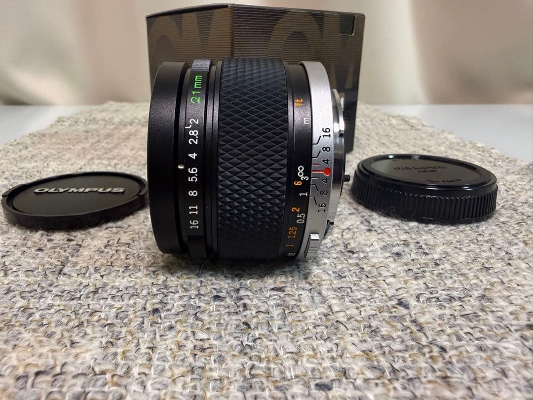 OLYMPUS オリンパス ZUIKO AUTO-W 21mm F2 箱入り新品
