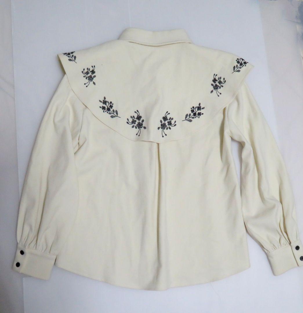 【完売品】KUOSE 襟付き ブラウス コーデュロイ