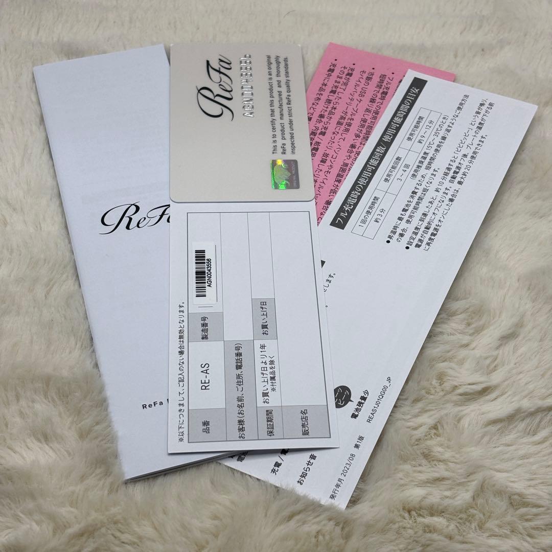 ReFa フィンガーアイロン ST RE-AS-03A 美品 正規品 動作良好