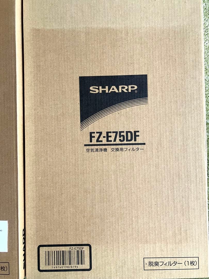 SHARP 加湿空気清浄機　脱臭フィルターと集塵フィルター
