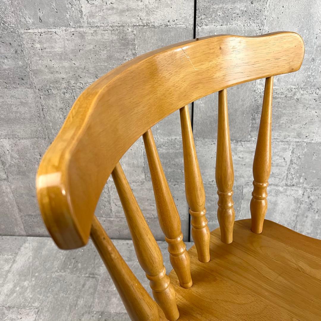 ウィンザーチェア　木製ダイニングチェア 椅子 イス マレーシア製