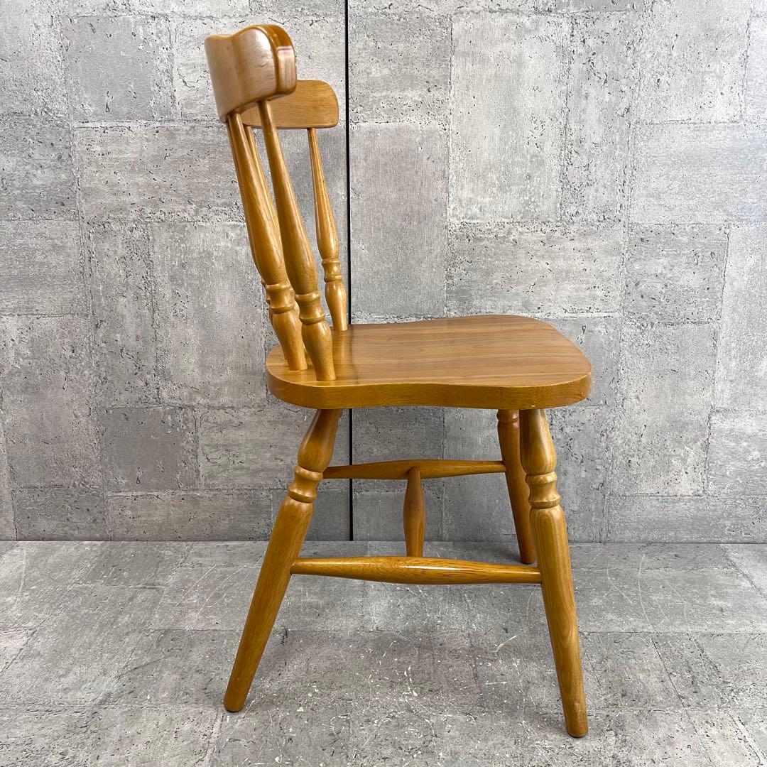 ウィンザーチェア　木製ダイニングチェア 椅子 イス マレーシア製