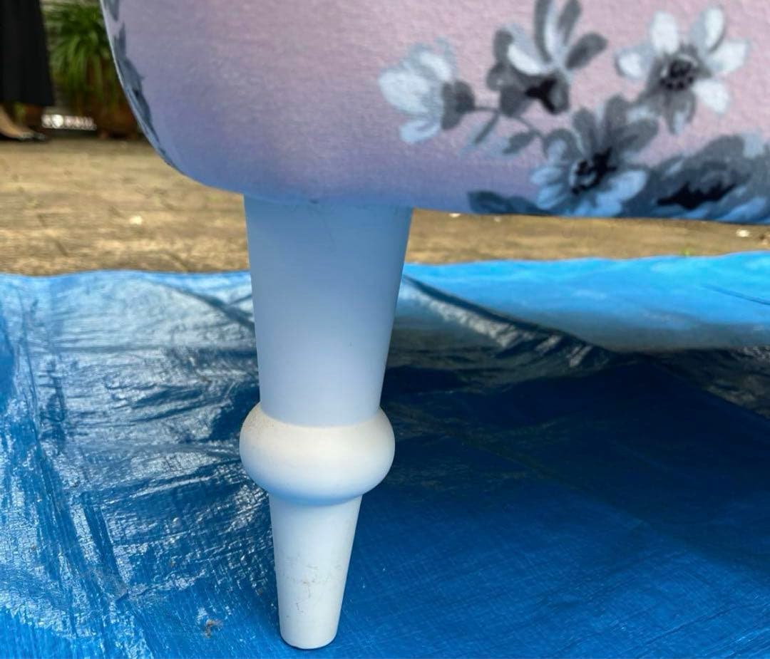 マオフランフラン花柄ソファ　2人掛