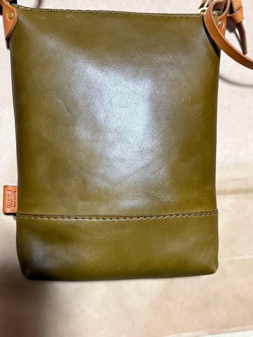 HERZショルダーポシェット (CP-37)Lサイズグリーン