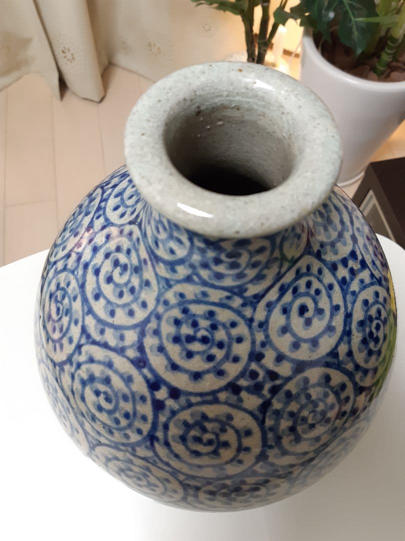 壺久郎 信楽焼 高さおよそ35センチ