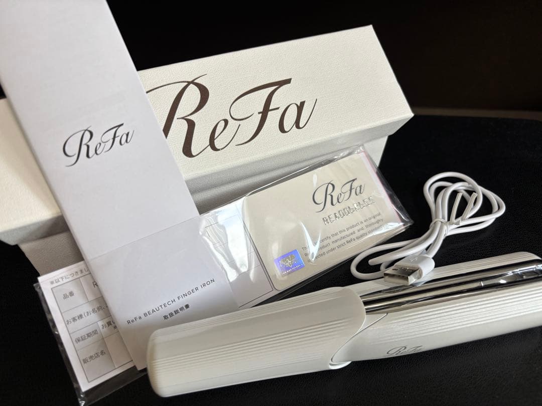 【USED/動作確認済み】ReFa リファビューティック フィンガーアイロン