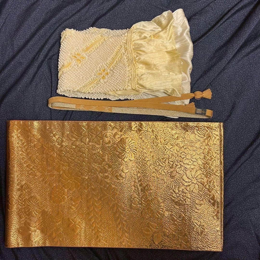 モ26 未使用近い　美品　袷　正絹　友禅　訪問着　フルセット