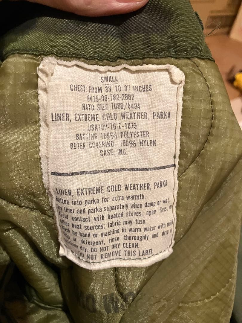 m-65フィッシュテール　フルセット　実物